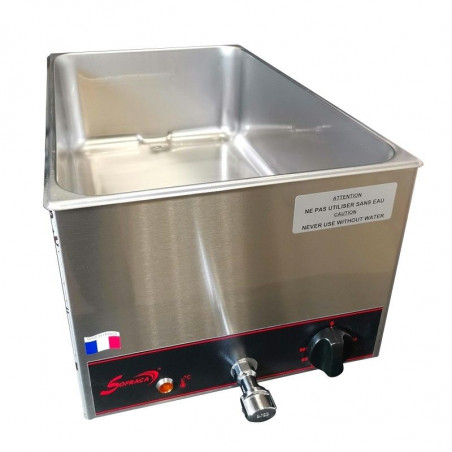 Bain-Marie GN 1/1 avec Robinet de Vidange Sofraca - 1 Bain-Marie GN 1/1 avec Robinet de Vidange Sofraca - 1