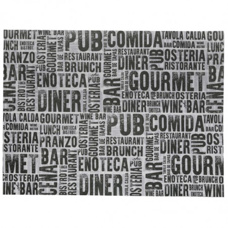 Set de Table Gourmet en Cellulose - 400 x 300 mm - Lot de 2000 Infibra - 1 Set de Table Gourmet en Cellulose - 400 x 300 mm - Lot de 2000 Infibra - 1