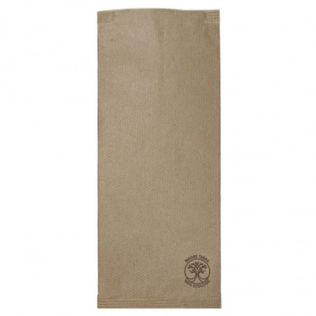 Pochette à Couverts Madre Terra en Cellulose - Lot de 800 Infibra - 1 Pochette à Couverts Madre Terra en Cellulose - Lot de 800 Infibra - 1