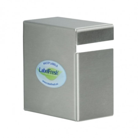 Distributeur Mini en Acier Inoxydable - 150 x 170 x 110 mm LabelFresh - 1 Distributeur Mini en Acier Inoxydable - 150 x 170 x 110 mm LabelFresh - 1