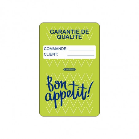 Etiquette Inviolable - Garantie de Qualité - 40 x 70 mm - Lot de 250 LabelFresh - 1 Etiquette Inviolable - Garantie de Qualité - 40 x 70 mm - Lot de 250 LabelFresh - 1