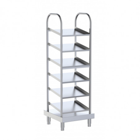 Distributeur D'Assiettes 6 Niveaux - 610X650X1892 Distform - 1 Distributeur D'Assiettes 6 Niveaux - 610X650X1892 Distform - 1