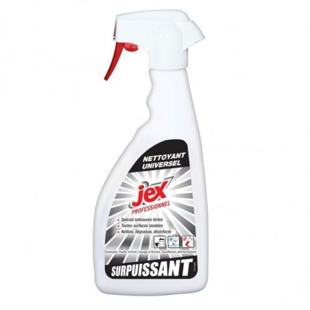 Spray Nettoyant Surpuissant - 500 ml Jex - 1 Spray Nettoyant Surpuissant - 500 ml Jex - 1