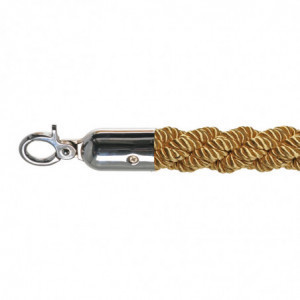 Corde Torsadée Dorée - 157 cm VEBA - 1