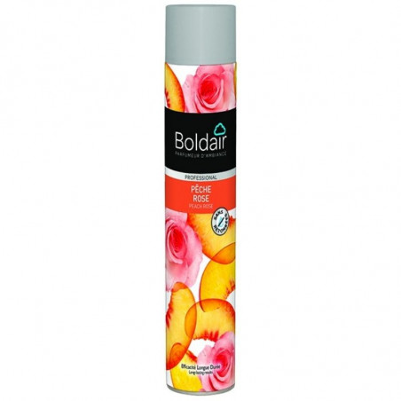 Désodorisant - Parfum Pêche et Rose - 750 ml Boldair - 1 Désodorisant - Parfum Pêche et Rose - 750 ml Boldair - 1