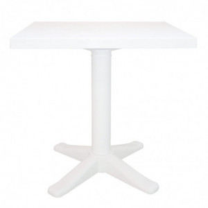 Table Esculapi - 70 x 70 cm - Blanc Garbar - 1