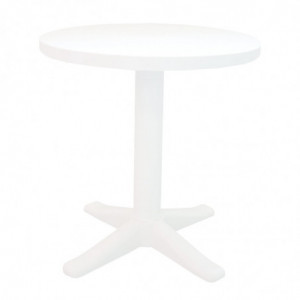 Table Esculapi - Ø 70 cm - Blanc Garbar - 1