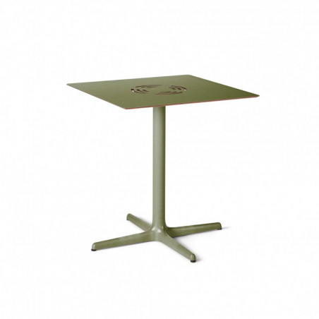 Table Toledo Aire - 70 x 70 cm - Gris Vert Resol - 1 Table Toledo Aire - 70 x 70 cm - Gris Vert Resol - 1