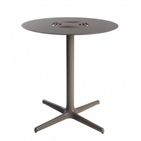 Table Toledo Aire - Ø 70 cm - Chocolat Resol - 1 Table Toledo Aire - Ø 70 cm - Chocolat Resol - 1