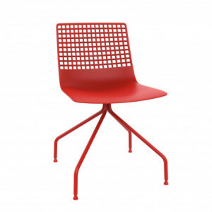 Chaise Araignée Wire - Rouge - Lot de 2 Resol - 1