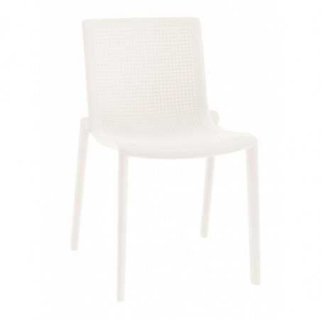 Chaise Beekat - Blanche - Lot de 2 Resol - 1 Chaise Beekat - Blanche - Lot de 2 Resol - 1