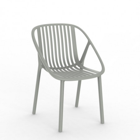 Chaise Bini - Gris Vert - Lot de 4 Resol - 1 Chaise Bini - Gris Vert - Lot de 4 Resol - 1