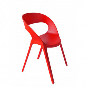 Chaise Carla - Rouge - Lot de 2 Resol - 1