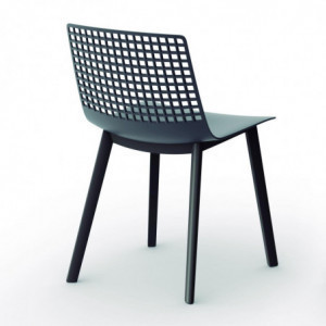 Chaise Click Wire - Noir - Lot de 2 Resol - 1