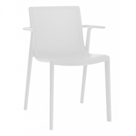 Fauteuil Beekat - Blanc - Lot de 2 Resol - 1 Fauteuil Beekat - Blanc - Lot de 2 Resol - 1