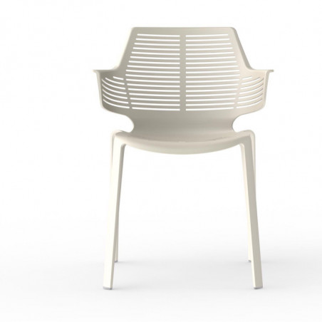 Fauteuil Ikona - Ivoire - Lot de 2 Resol - 1 Fauteuil Ikona - Ivoire - Lot de 2 Resol - 1