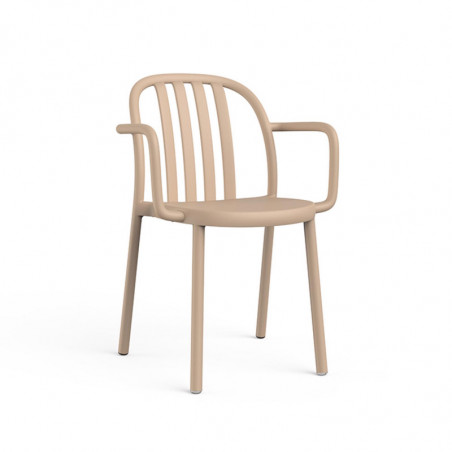 Fauteuil Sue Lamas - Sable - Lot de 2 Resol - 1 Fauteuil Sue Lamas - Sable - Lot de 2 Resol - 1