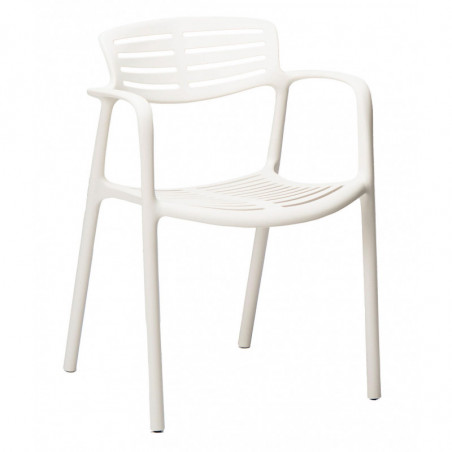 Fauteuil Toledo Aire - Blanc - Lot de 2 Resol - 1 Fauteuil Toledo Aire - Blanc - Lot de 2 Resol - 1