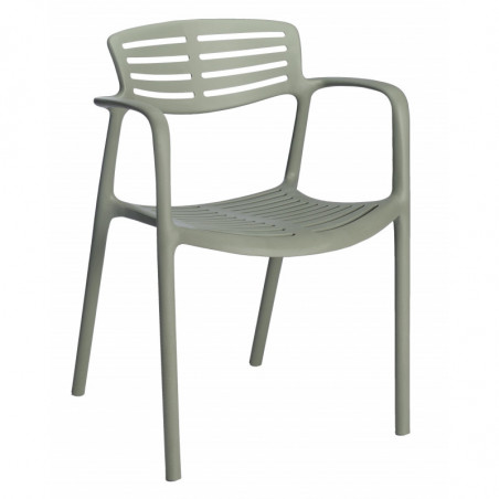 Fauteuil Toledo Aire - Gris Vert - Lot de 2 Resol - 1 Fauteuil Toledo Aire - Gris Vert - Lot de 2 Resol - 1