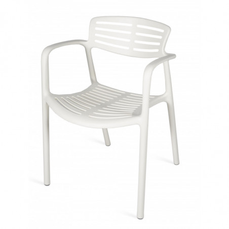Fauteuil Toledo Aire - Ivoire - Lot de 2 Resol - 1 Fauteuil Toledo Aire - Ivoire - Lot de 2 Resol - 1