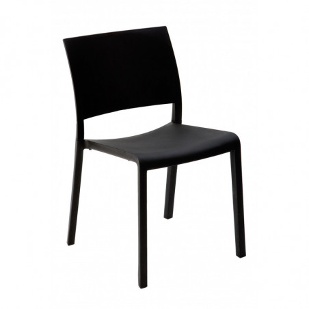 Chaise Fiona - Noir - Lot de 2 Resol - 1 Chaise Fiona - Noir - Lot de 2 Resol - 1