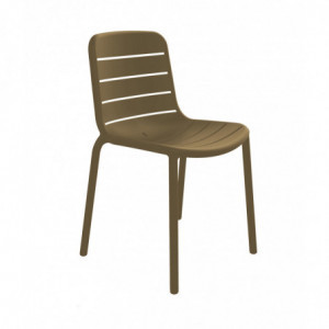 Chaise Gina - Chocolat - Lot de 2 Resol - 1
