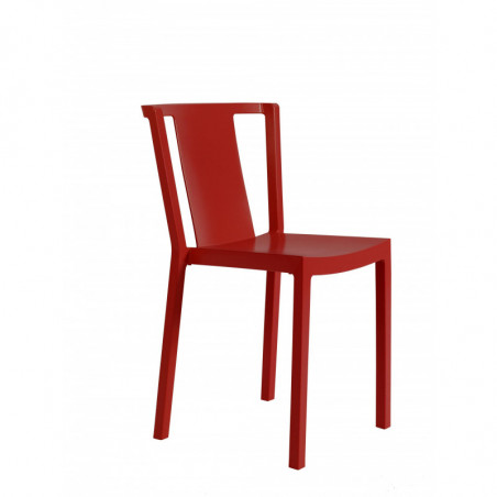 Chaise Neutra - Rouge - Lot de 2 Resol - 1 Chaise Neutra - Rouge - Lot de 2 Resol - 1