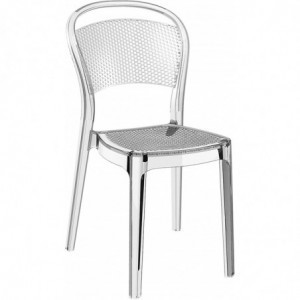 Chaise Visual - Transparent  - Lot de 4 Garbar - 1