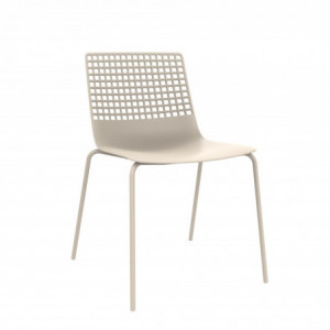 Chaise Wire à Structure Blanche - Lot de 2 Resol - 1