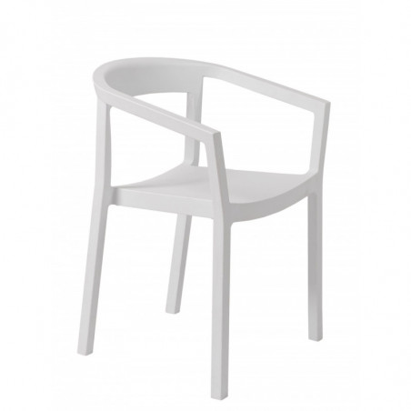 Fauteuil Peach - Blanc - Lot de 2 Resol - 1 Fauteuil Peach - Blanc - Lot de 2 Resol - 1