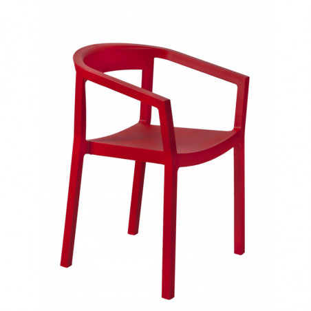 Fauteuil Peach - Rouge - Lot de 2 Resol - 1 Fauteuil Peach - Rouge - Lot de 2 Resol - 1