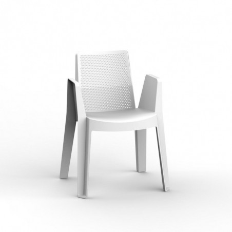 Fauteuil Play - Blanc - Lot de 4 Garbar - 1 Fauteuil Play - Blanc - Lot de 4 Garbar - 1