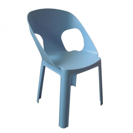 Fauteuil Rita - Bleu Ciel - Lot de 4 Garbar - 1 Fauteuil Rita - Bleu Ciel - Lot de 4 Garbar - 1