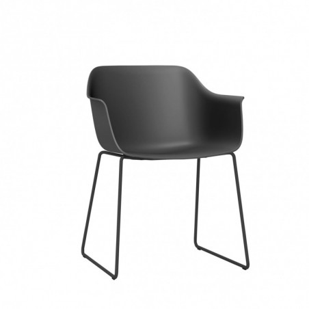 Chaise Luge - Gris Foncé - Lot de 2 Resol - 1 Chaise Luge - Gris Foncé - Lot de 2 Resol - 1