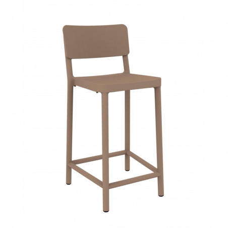 Tabouret Moyen Lisboa - Sable - Lot de 2 Resol - 1 Tabouret Moyen Lisboa - Sable - Lot de 2 Resol - 1