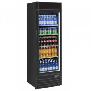 Armoire Réfrigérée à Boissons Noire - 350 L MultiGroup - 1