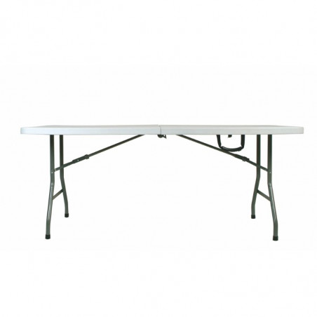 Table Pliante Smart - 180 x 75,5 cm - Blanc Garbar - 1 Table Pliante Smart - 180 x 75,5 cm - Blanc Garbar - 1