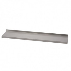 Etagère Murale en Inox Sans Supports - L 1000 x  P 400 mm - Reconditionnée Gastro M - 1