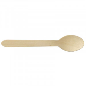 Cuillère en Bois - 159 mm - Lot de 2500 FourniResto - 1