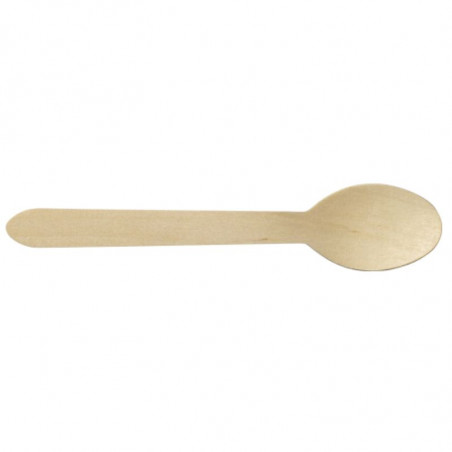 Cuillère en Bois - 159 mm - Lot de 2500 FourniResto - 1 Cuillère en Bois - 159 mm - Lot de 2500 FourniResto - 1