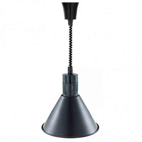 Lampe Chauffante Conique Noire Dynasteel - 1 Lampe Chauffante Conique Noire Dynasteel - 1