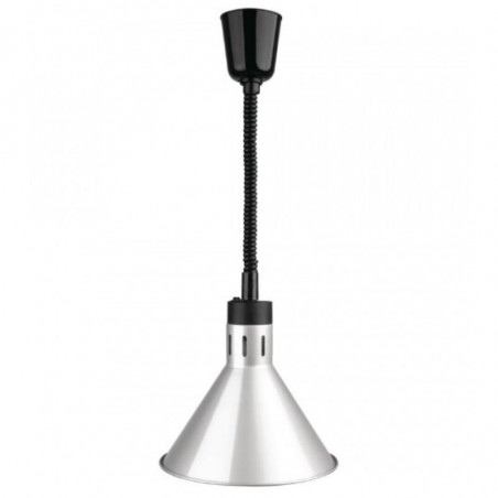 Lampe Chauffante Conique Argentée Dynasteel - 1 Lampe Chauffante Conique Argentée Dynasteel - 1