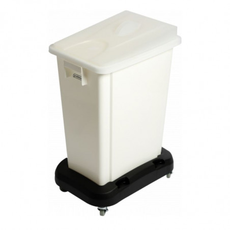 Bac à Ingrédients Blanc Sur Chariot - 60 L Probbax - 1 Bac à Ingrédients Blanc Sur Chariot - 60 L Probbax - 1