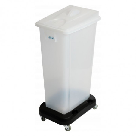 Bac à Ingrédients Transparent Sur Chariot - 80 L Probbax - 1 Bac à Ingrédients Transparent Sur Chariot - 80 L Probbax - 1