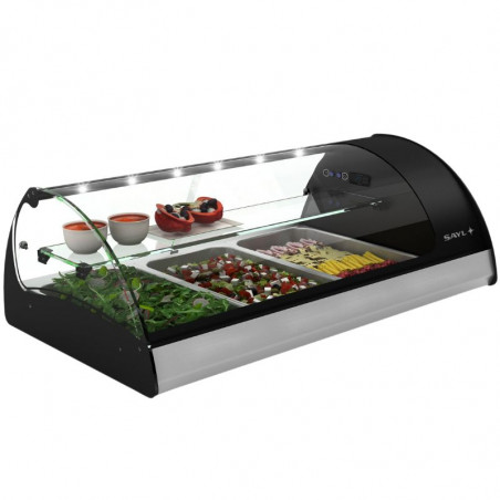 Vitrine Réfrigérée à Poser - SPLENDID Tapas - 1000 x 195 mm - GN 1/1 SAYL - 1 Vitrine Réfrigérée à Poser - SPLENDID Tapas - 1000 x 195 mm - GN 1/1 SAYL - 1