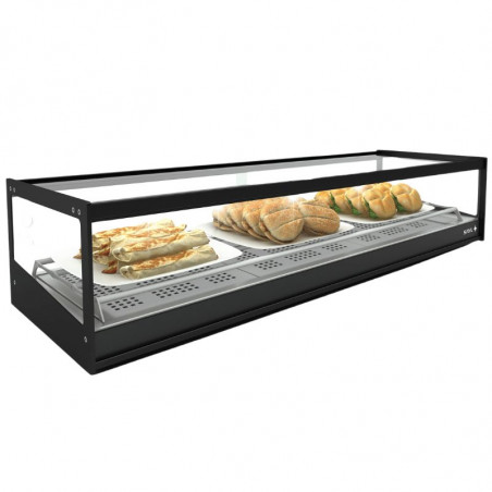 Vitrine Chaude à Poser - LOGIC 1P SAHARA Chauffer - 1020 W SAYL - 1 Vitrine Chaude à Poser - LOGIC 1P SAHARA Chauffer - 1020 W SAYL - 1