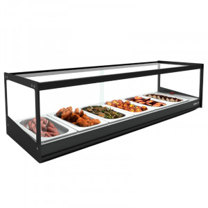 Vitrine Chaude à Poser - LOGIC 1P Bain Marie - GN 1/3 SAYL - 1