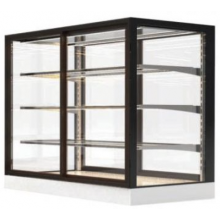 Vitrine Chaude à Poser Frontal et Arrière - Integra Comptoir Compact - H 950 mm SAYL - 1 Vitrine Chaude à Poser Frontal et Arrière - Integra Comptoir Compact - H 950 mm SAYL - 1