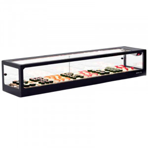 Vitrine à Sushi et Tapas - LOGIC Sushi Groupe à Distance - GN 1/3 - L 1540 mm SAYL - 1