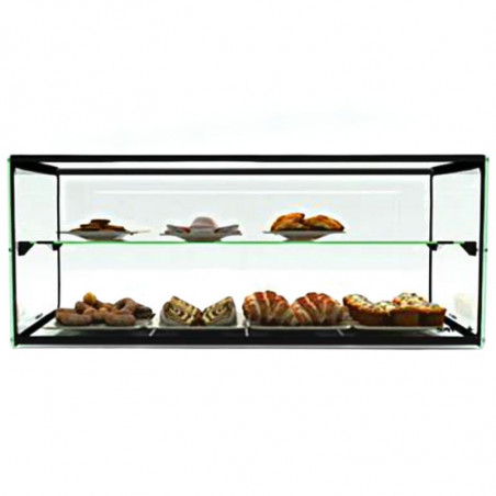 Vitrine Neutre - NEUTRE Présentoirs en Verre Droits 2 Étage - sans LED - H 315 mm SAYL - 1 Vitrine Neutre - NEUTRE Présentoirs en Verre Droits 2 Étage - sans LED - H 315 mm SAYL - 1